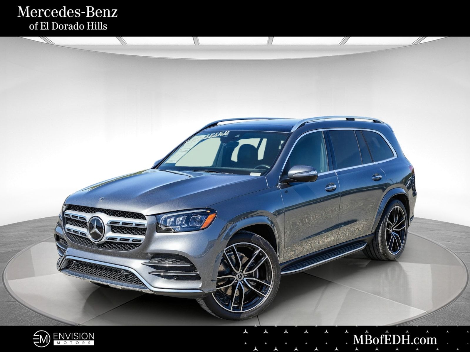 Selenite Gray Metallic 2023 Mercedes-Benz GLS 450 4MATIC SUV / Crossover All-Wheel Drive 9-Speed Automatic
