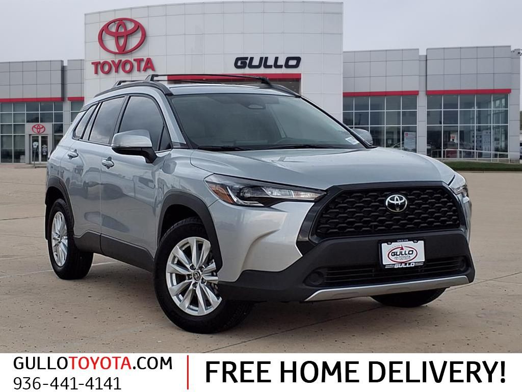 2024 Toyota Corolla Cross LE Silver at Gullo Toyota
