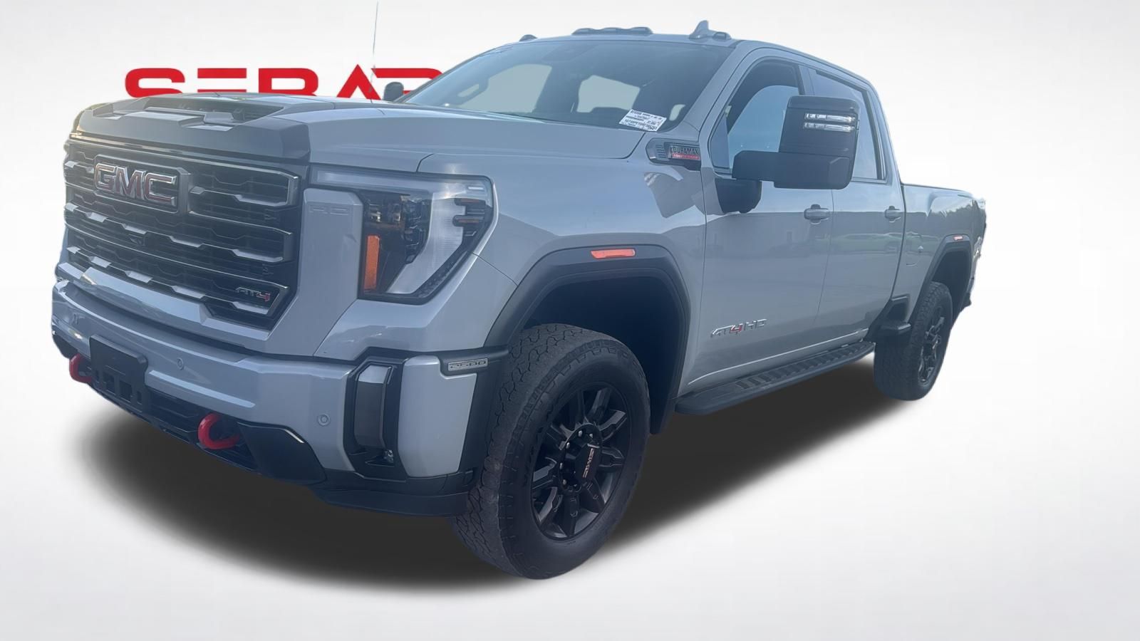 Thunderstorm Gray 2024 GMC Sierra 2500HD AT4 Crew Cab 4WD Pickup Truck Four-Wheel Drive Automatic