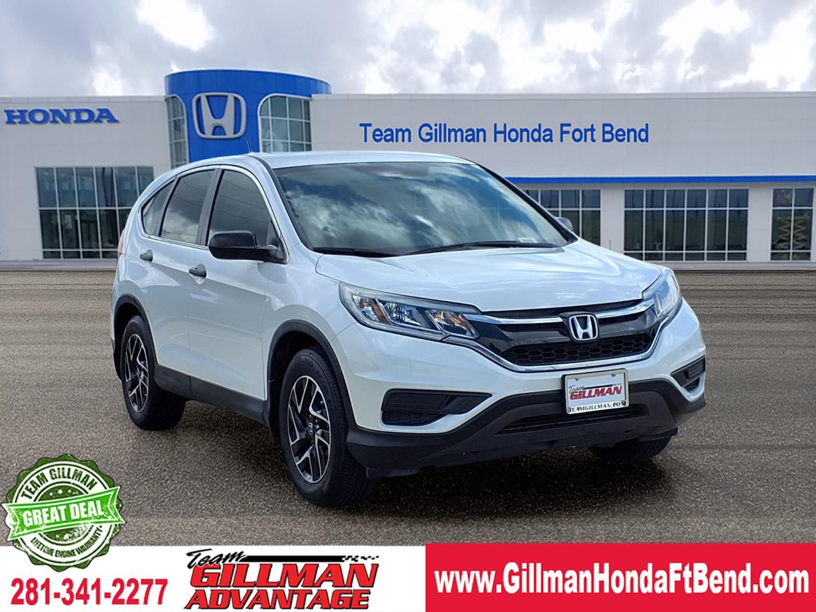 White Diamond Pearl 2016 Honda CR-V SE FWD SUV / Crossover Front-Wheel Drive Continuously Variable Transmission