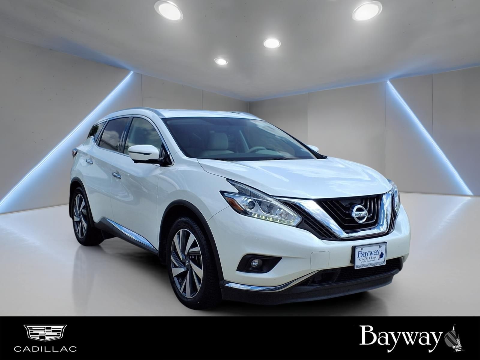 2018 Nissan Murano Platinum White at AutoSavvy Houston Northwest