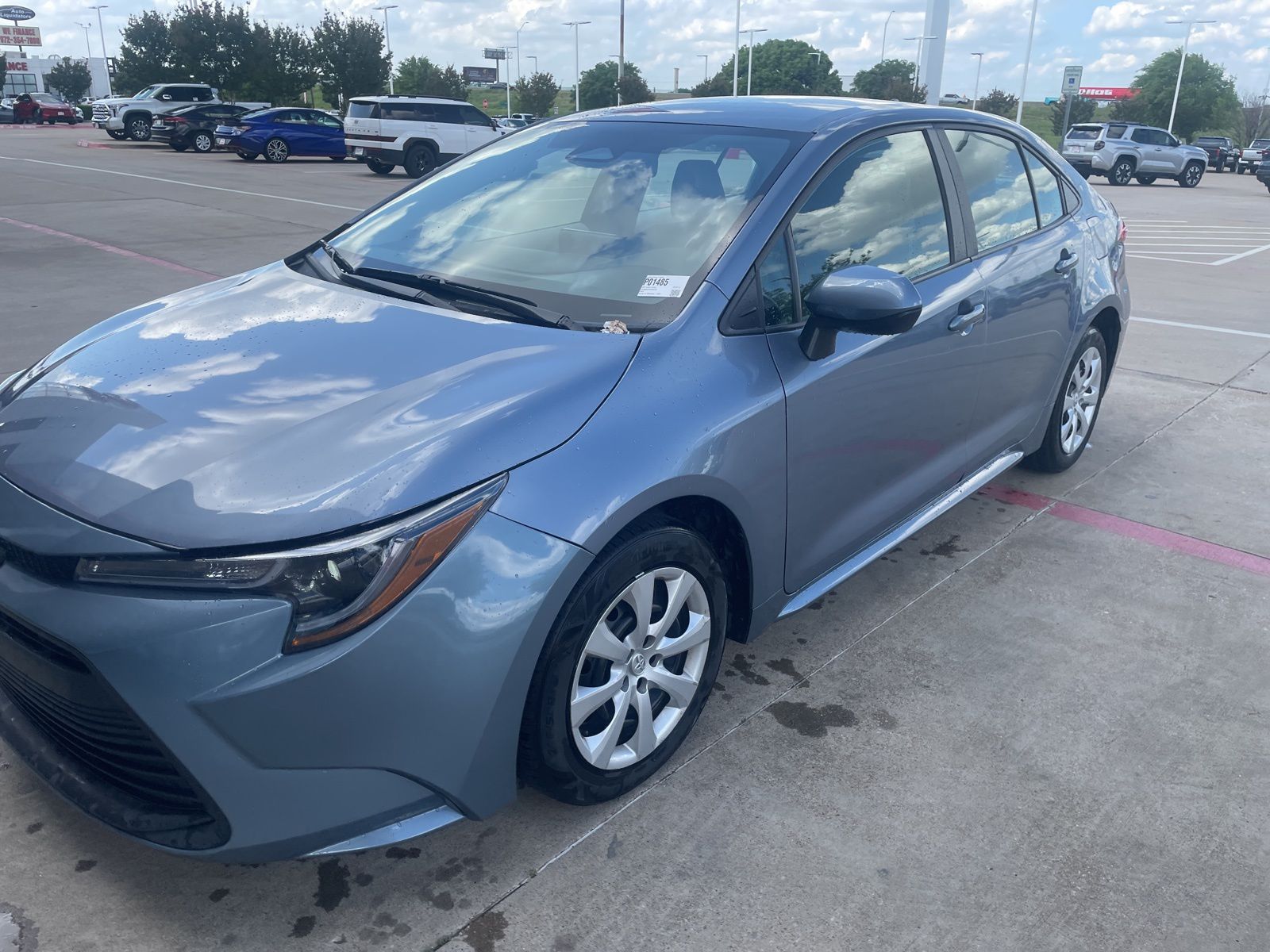 Underground 2024 Toyota Corolla LE FWD Sedan Front-Wheel Drive Continuously Variable Transmission