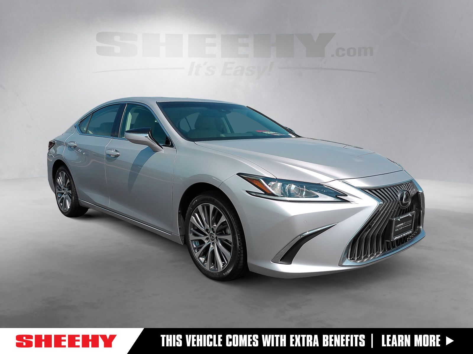 Silver Lining Metallic 2020 Lexus ES Sedan Front-Wheel Drive 8-Speed Automatic