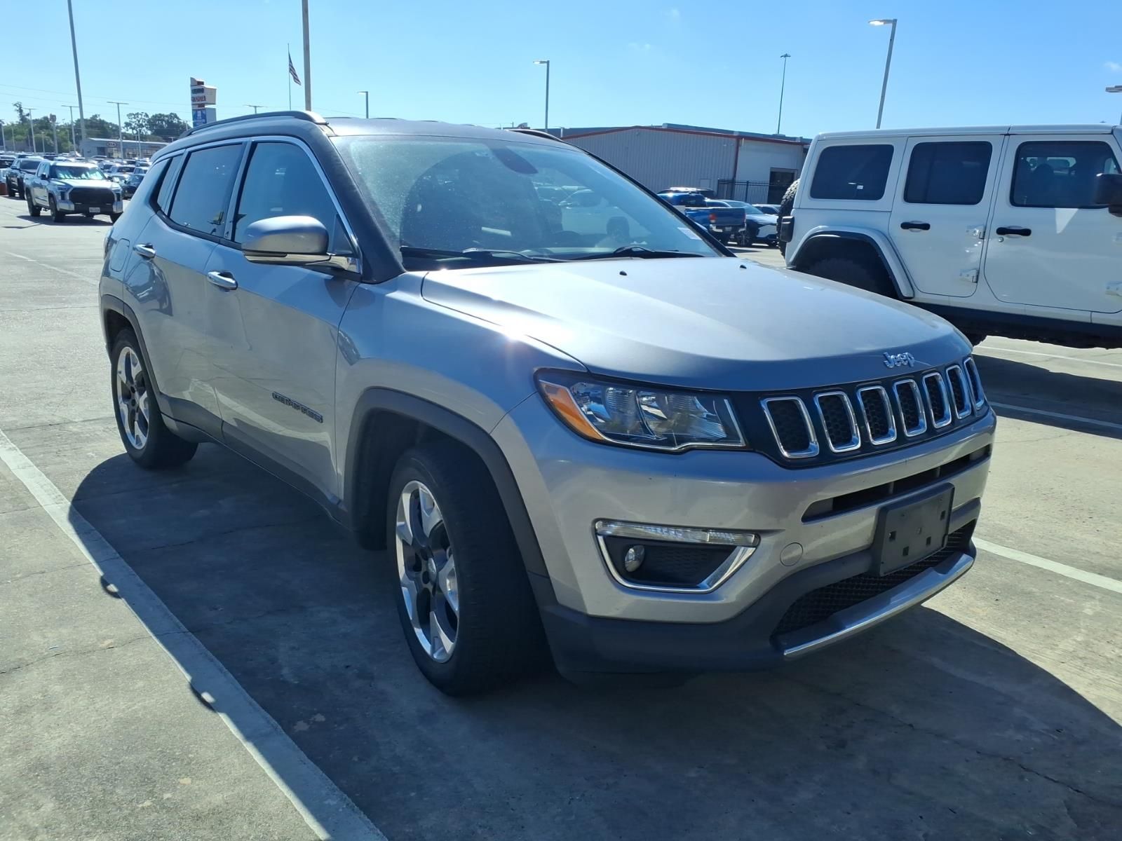 2019 Jeep Compass Limited Silver at North Houston Mitsubishi