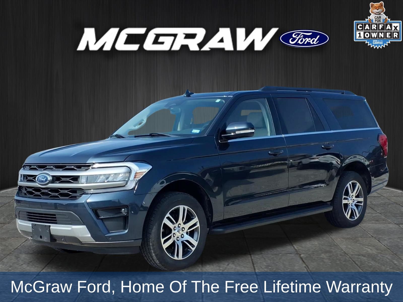 Blue Metallic 2024 Ford Expedition MAX XLT RWD SUV / Crossover 4X2 Automatic