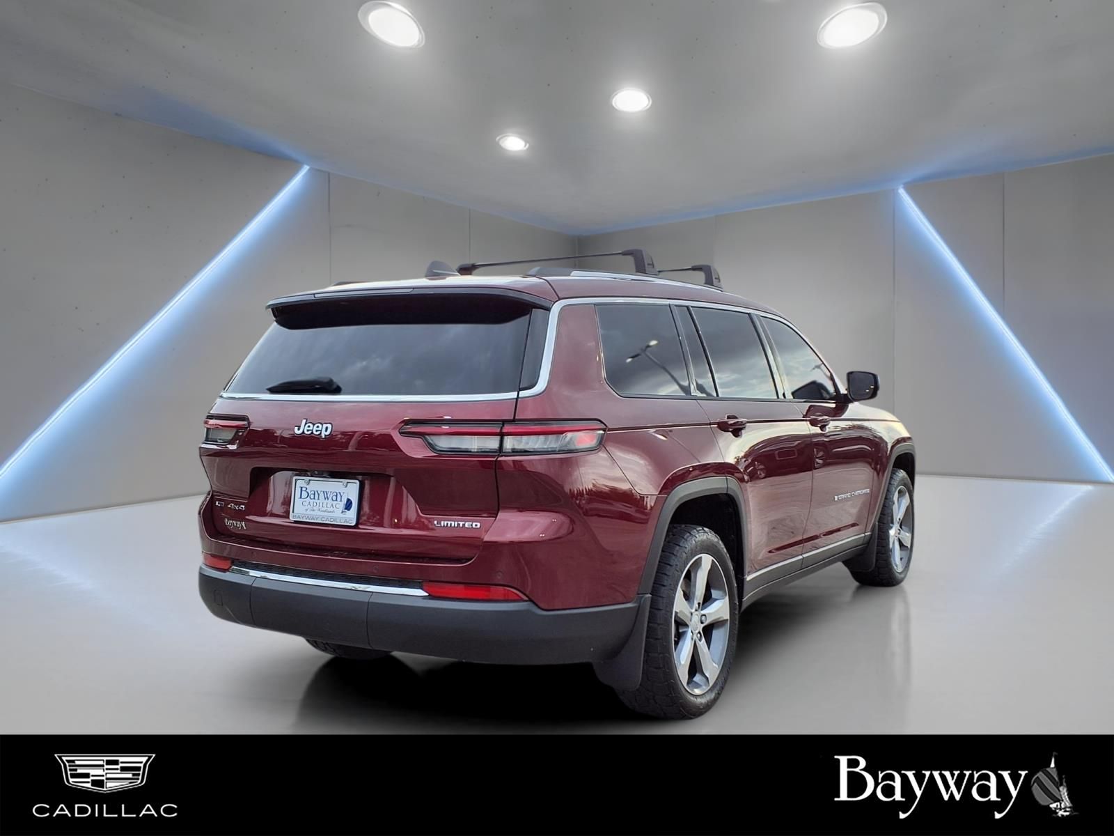 2021 Jeep Grand Cherokee L Limited Red at Victoria Chrysler Dodge Jeep Ram