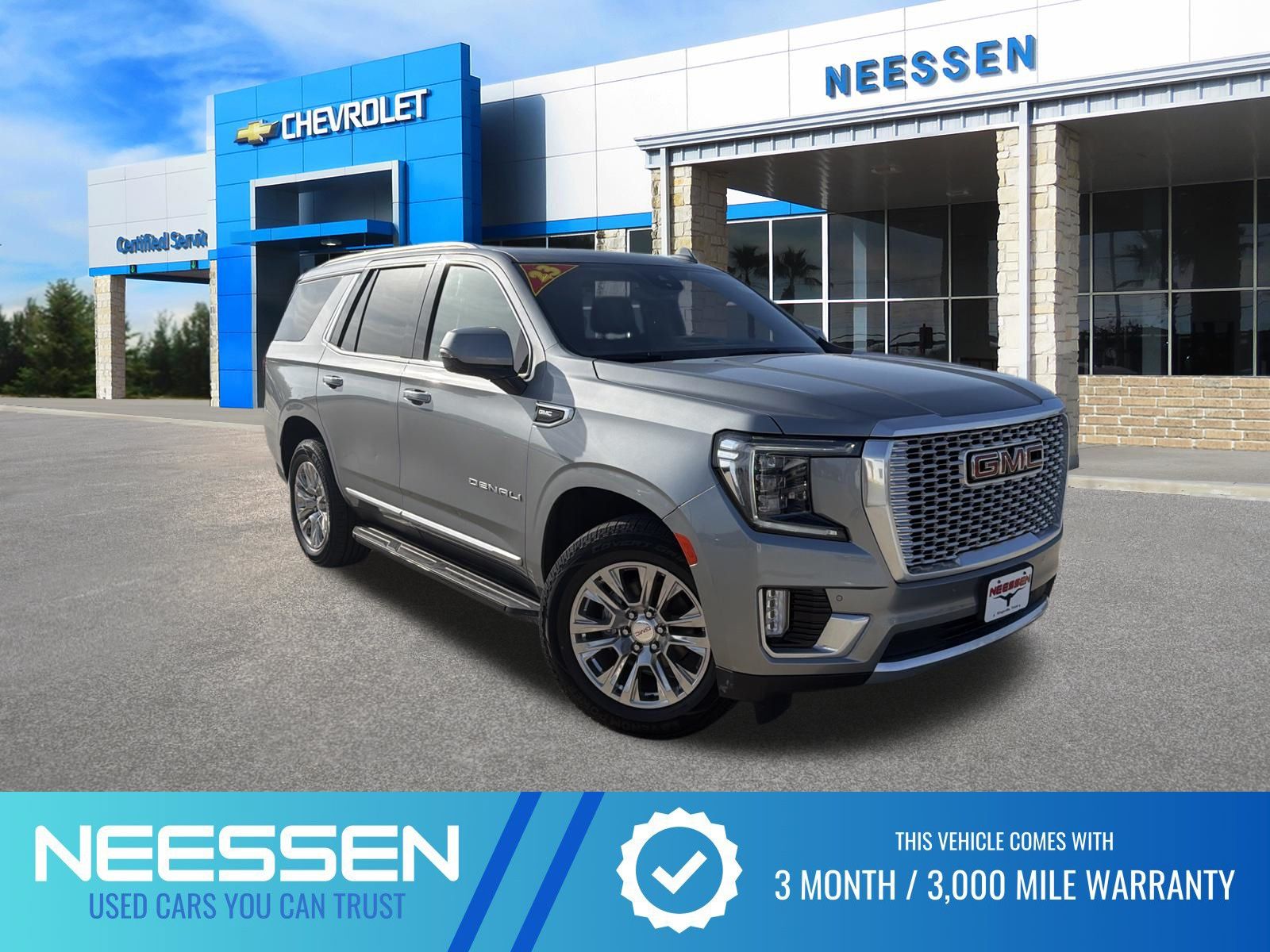 Sterling Metallic 2023 GMC Yukon SUV / Crossover 4X2