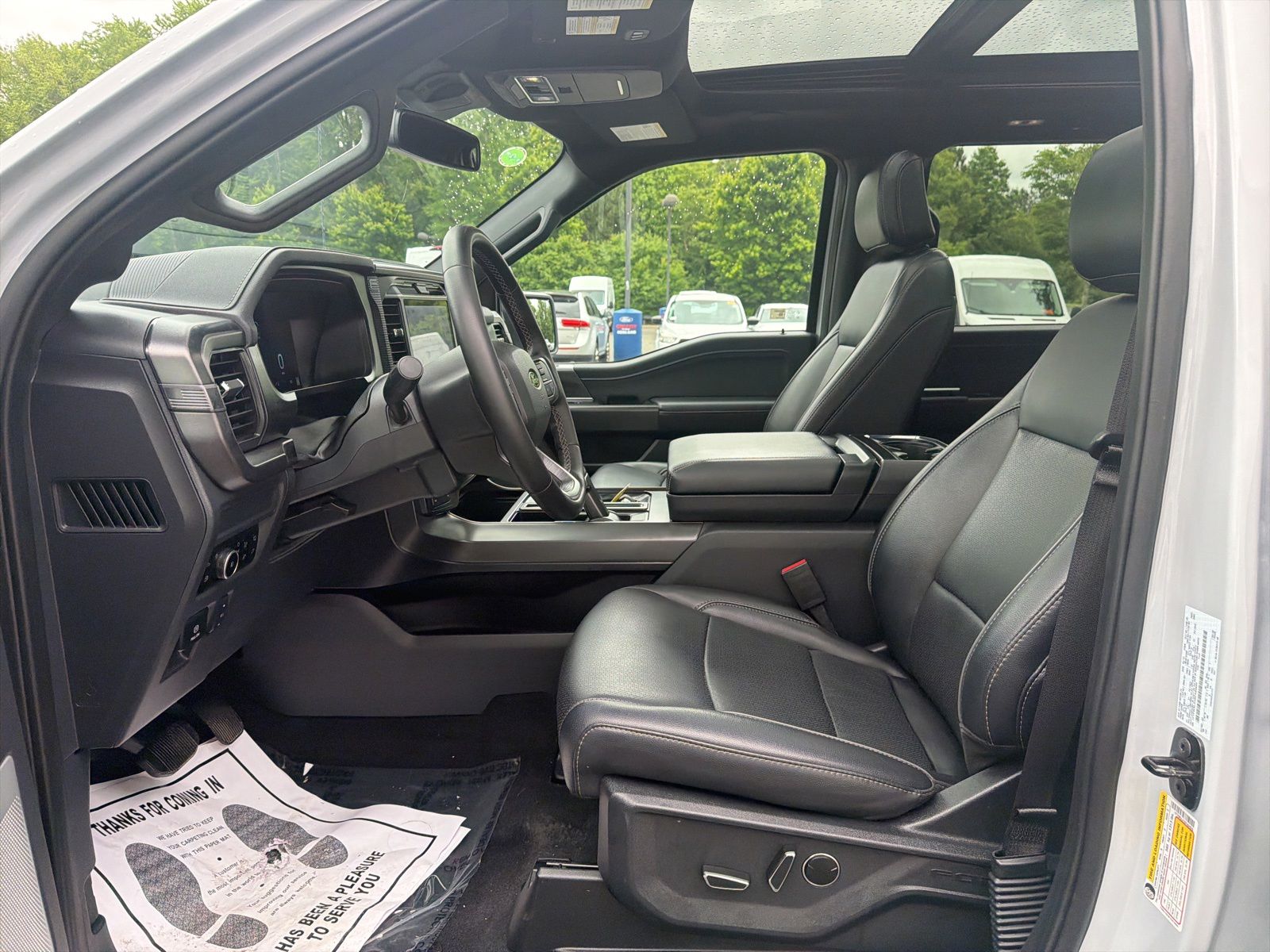 Certified Used 2025 Space White Metallic Ford Lariat image 9