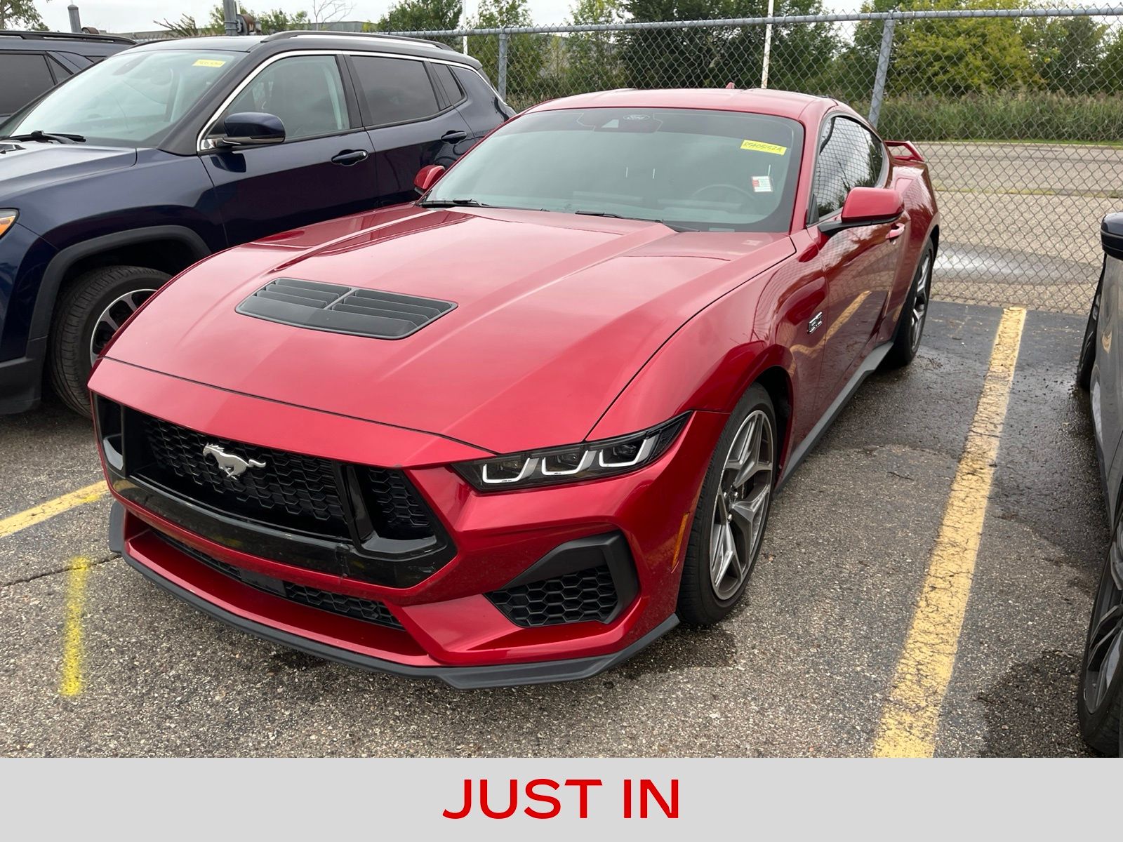 Red Metallic 2024 Ford Mustang Coupe Rear-Wheel Drive Automatic