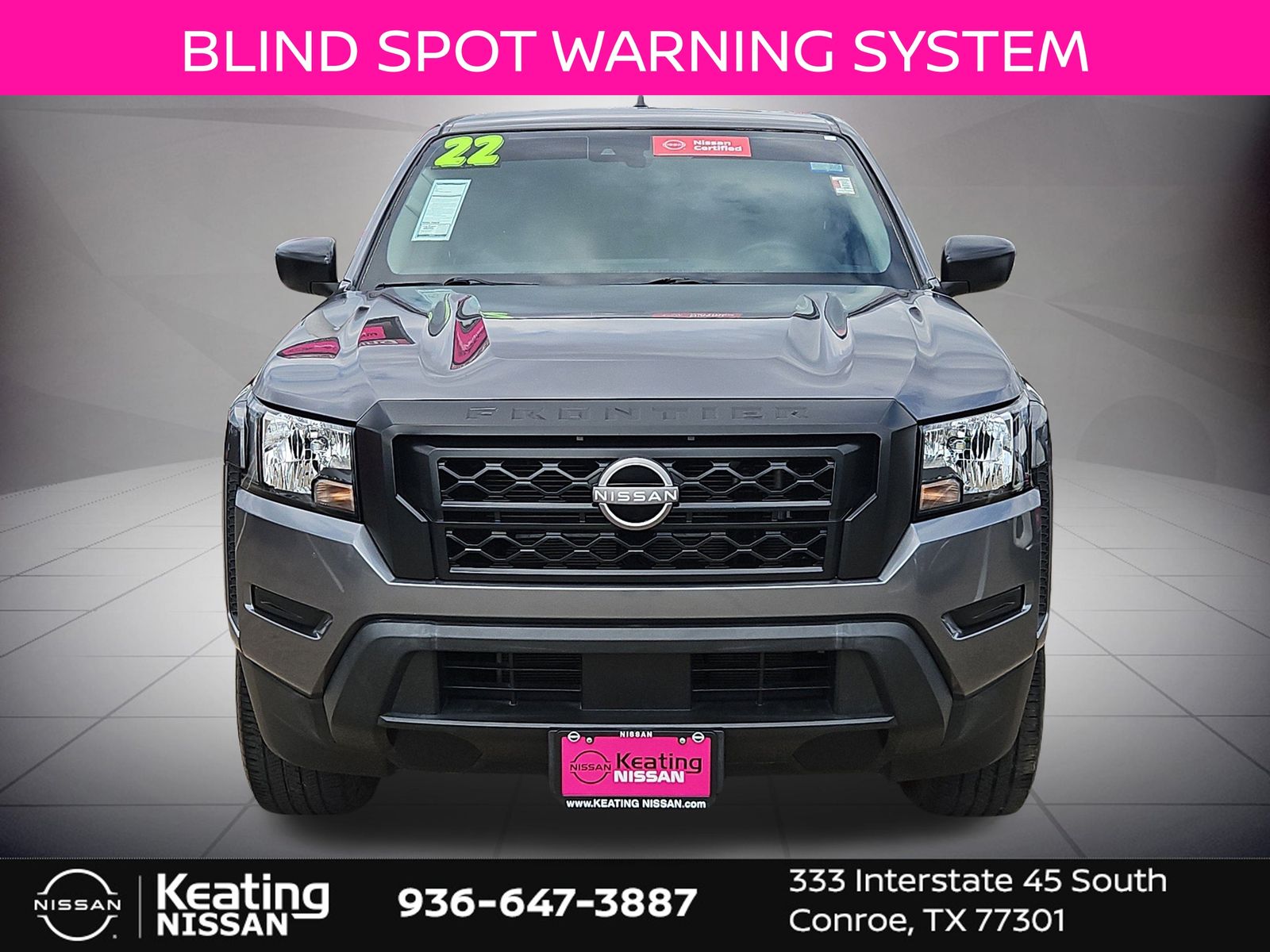 2022 Nissan Frontier S Gray at Toyota of Victoria