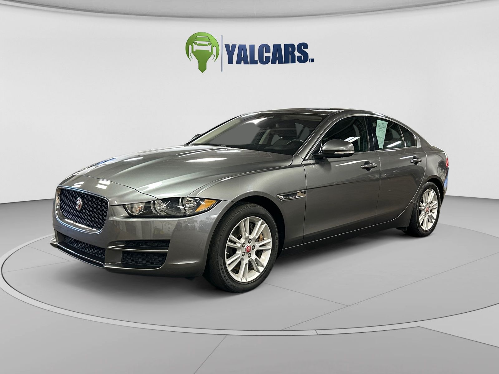 Gray 2017 Jaguar XE Sedan All-Wheel Drive 8-Speed Automatic