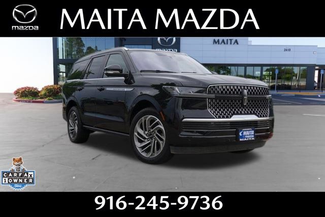 Black Metallic 2025 Lincoln Navigator Reserve 4WD SUV / Crossover Four-Wheel Drive Automatic