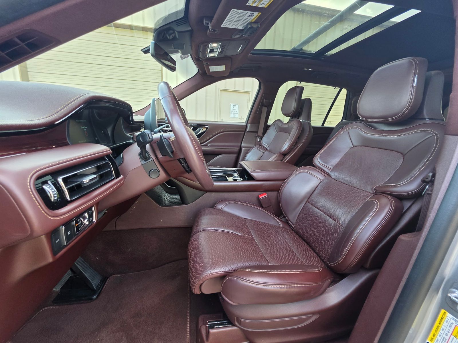 2022 Lincoln Aviator Black Label Silver at Bayshore Chrysler Jeep Dodge Ram