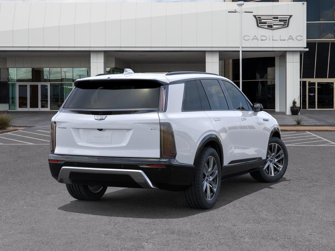 2027 Cadillac VISTIQ Sport White at Bayway Cadillac of The Woodlands