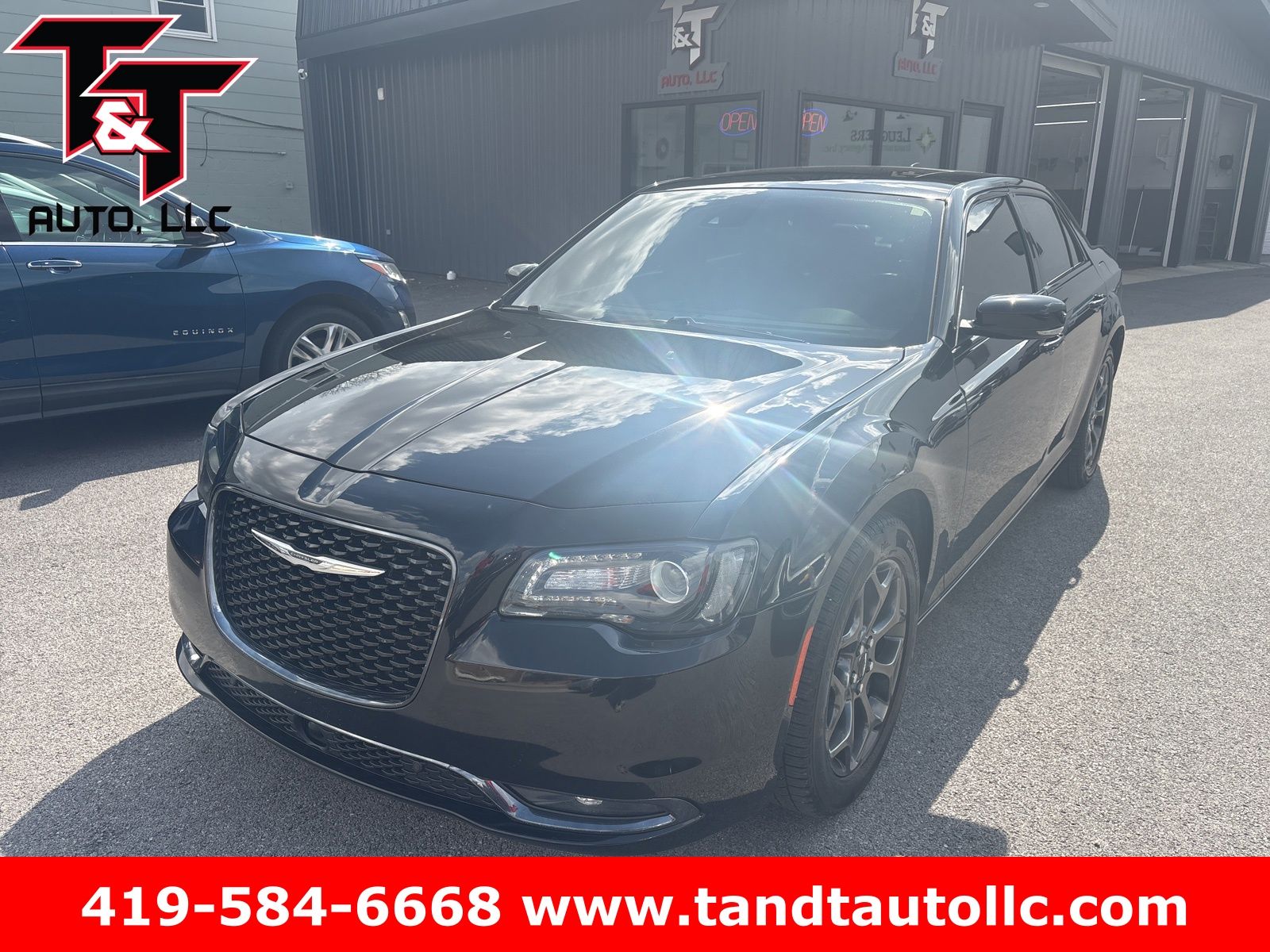 Gloss Black 2018 Chrysler 300 S AWD Sedan All-Wheel Drive 8-Speed Automatic