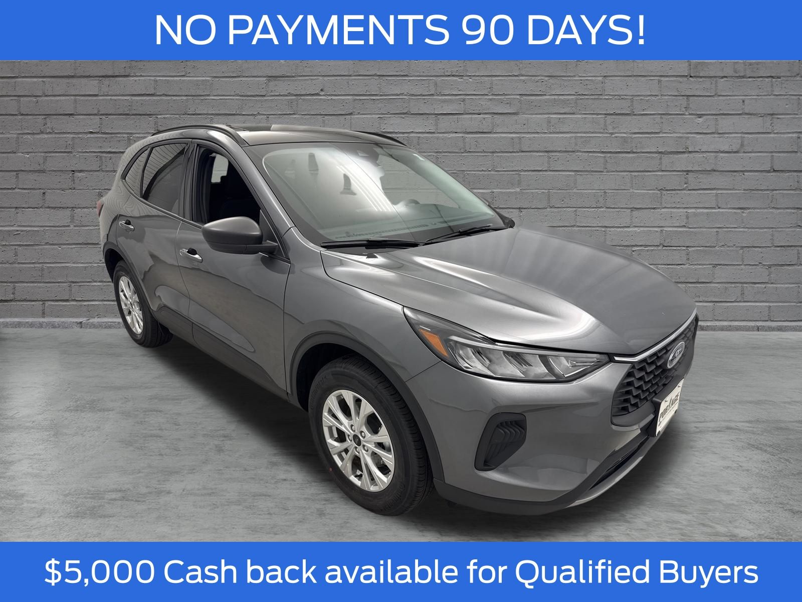 Gray Metallic 2026 Ford Escape SUV / Crossover All-Wheel Drive 8-Speed Automatic