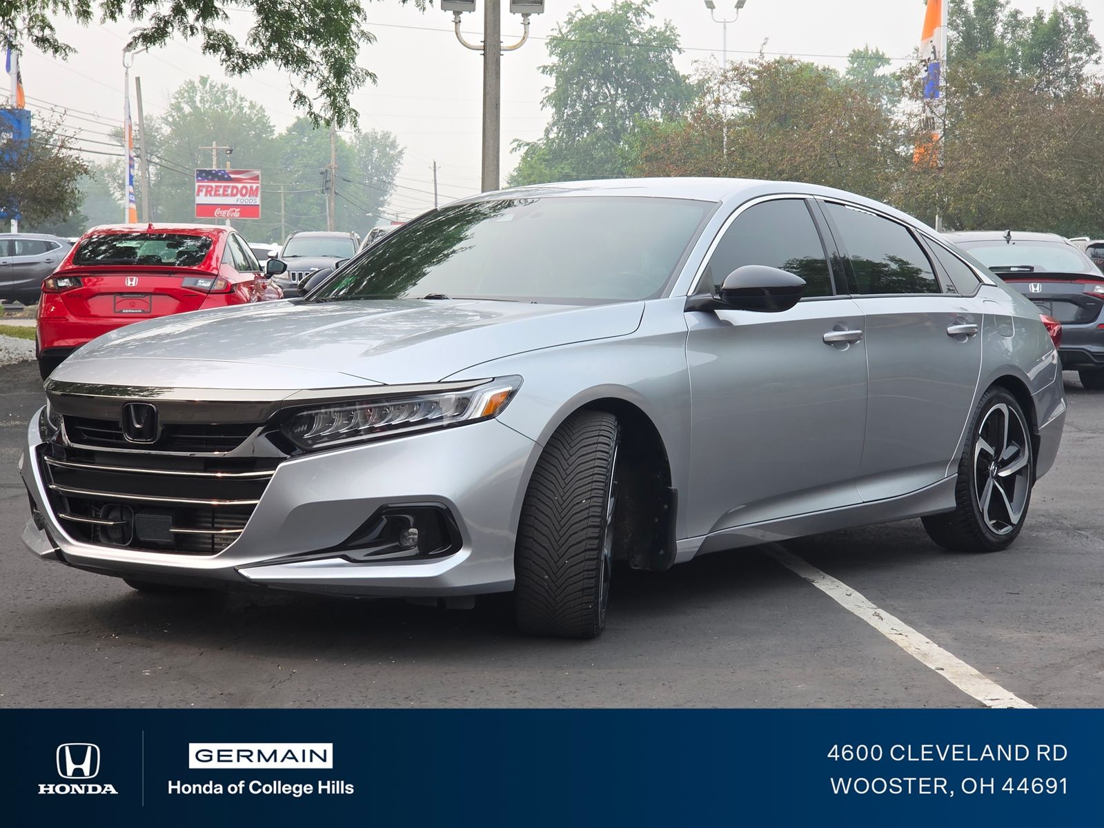 Certified Used 2022 Silver Honda Sport image 10