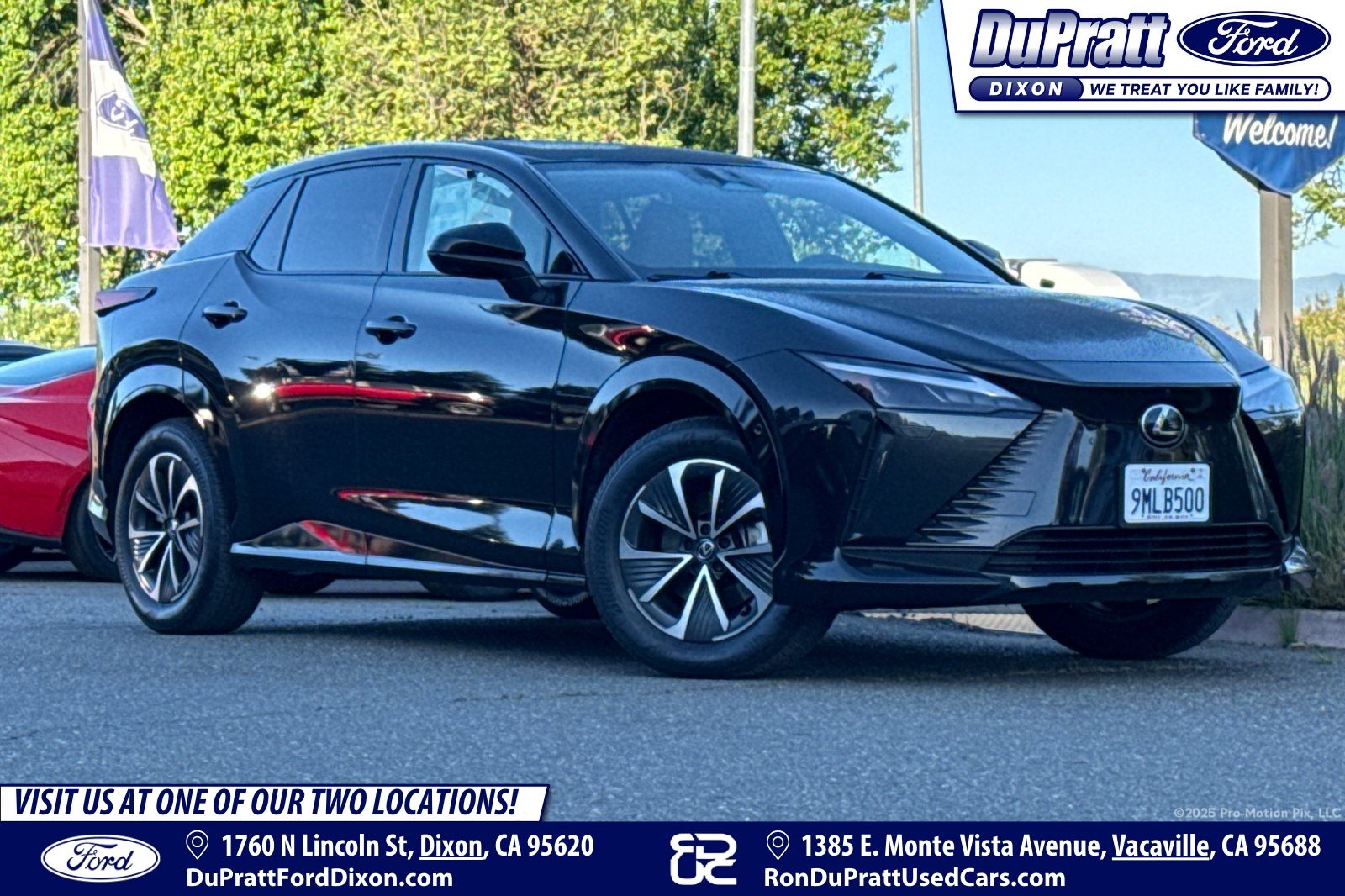 Black (Caviar) 2024 Lexus RZ Front-Wheel Drive Automatic