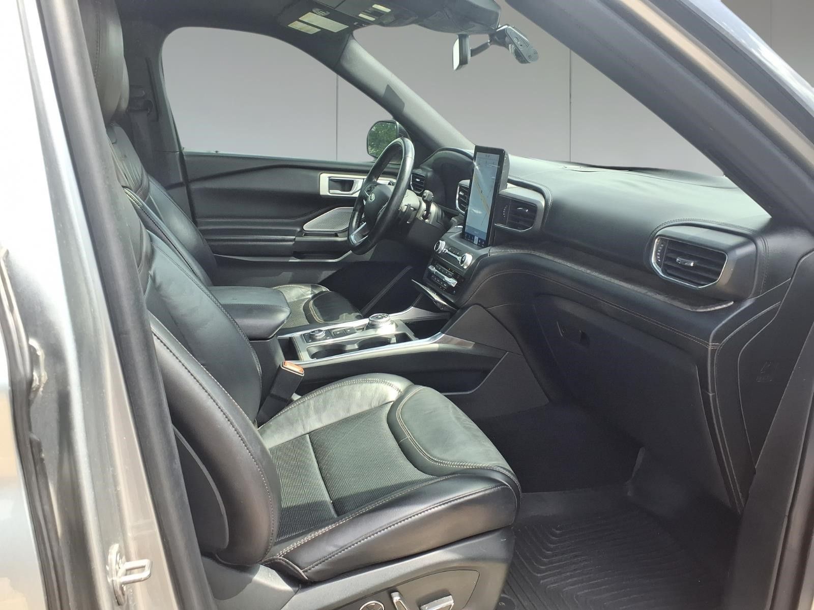 2020 Ford Explorer Platinum Silver at Wharton Ford
