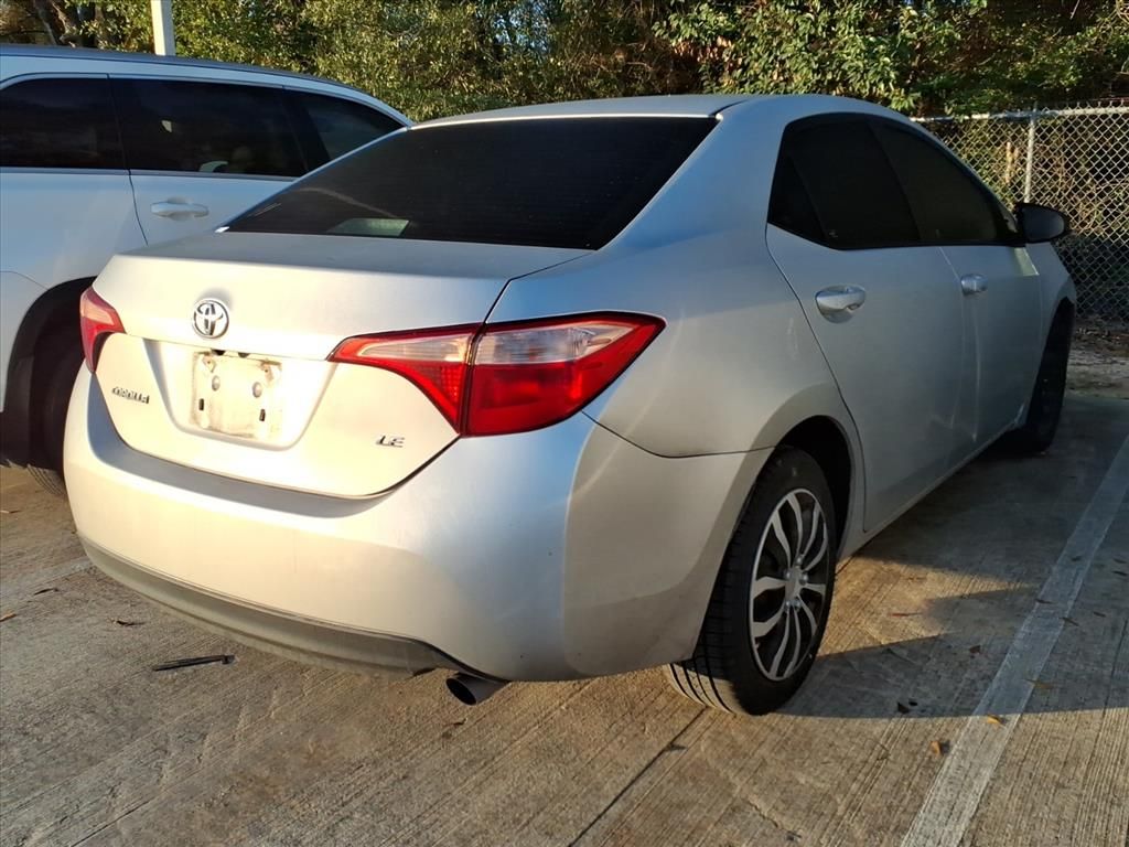 2017 Toyota Corolla LE Silver at Durrett Motor Company