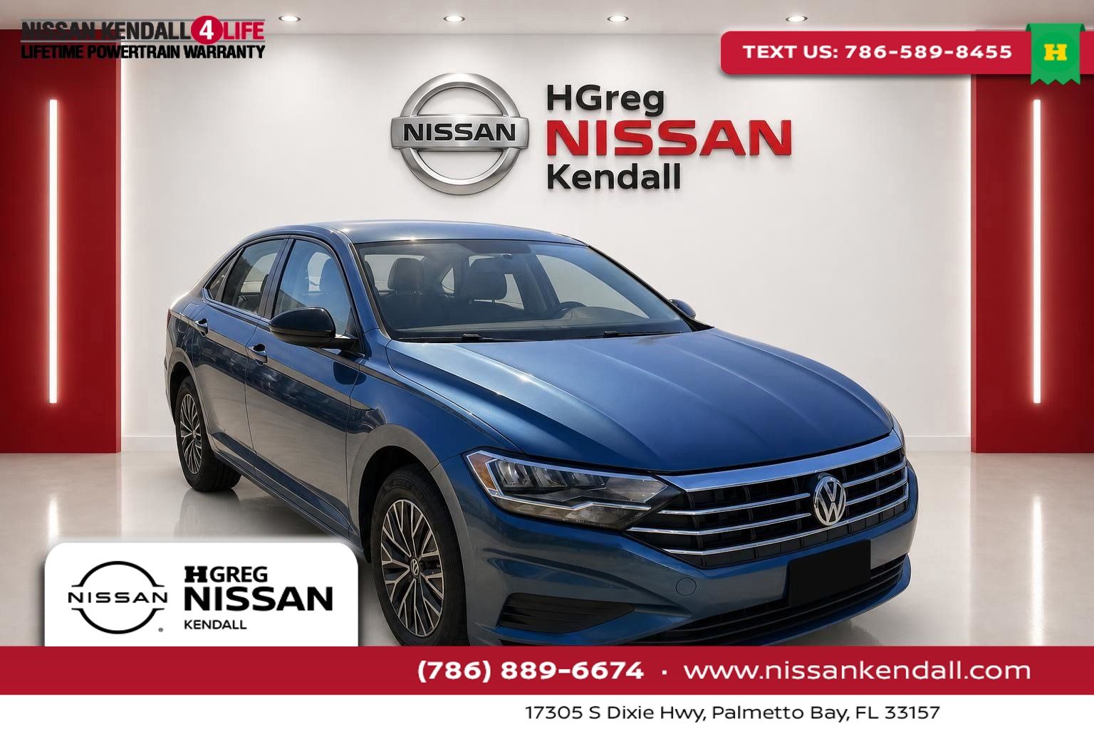 Blue Metallic 2021 Volkswagen Jetta Sedan Front-Wheel Drive 8-Speed Automatic