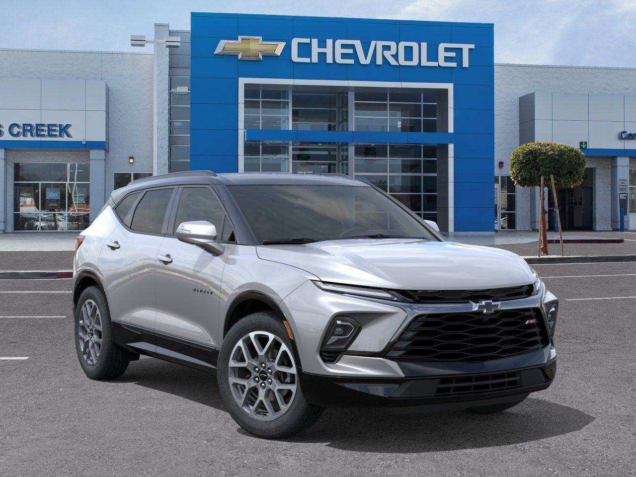 Sterling Gray Metallic 2026 Chevrolet Blazer SUV / Crossover Front-Wheel Drive 9-Speed Automatic Overdrive