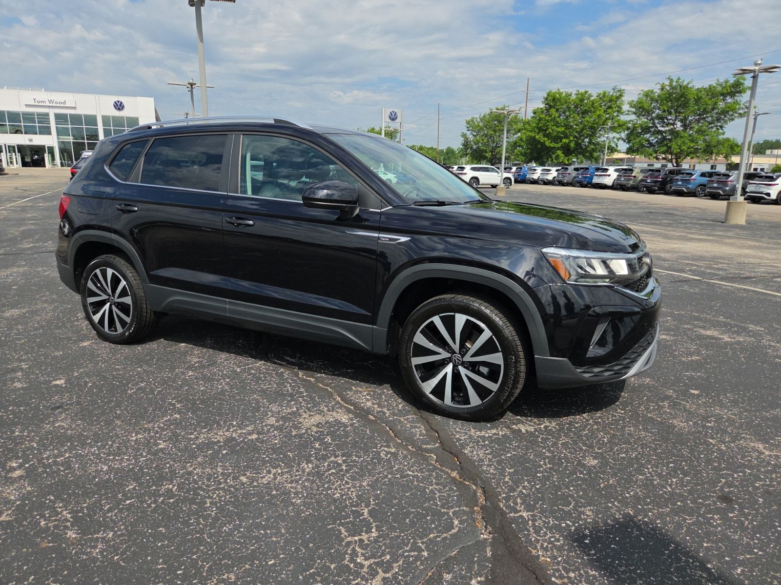 used 2023 Volkswagen Taos car, priced at $24,150