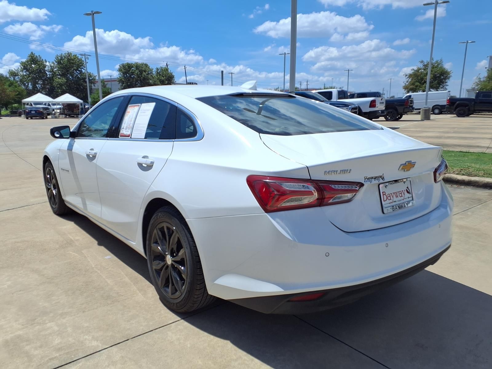2022 Chevrolet Malibu LT White at Classic Elite Chevrolet Sugar Land