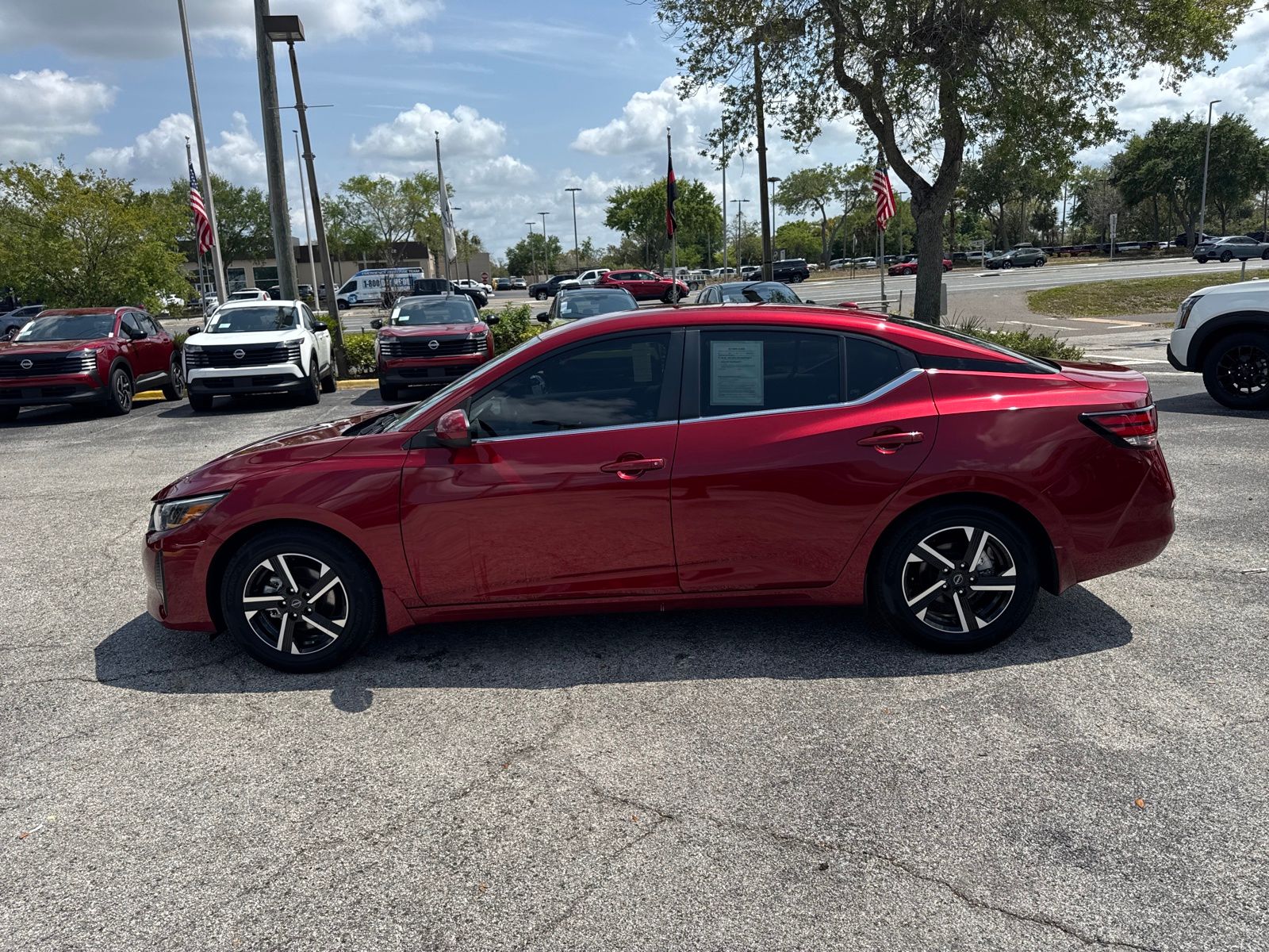Used 2025 Nissan Sentra SV 4D Sedan