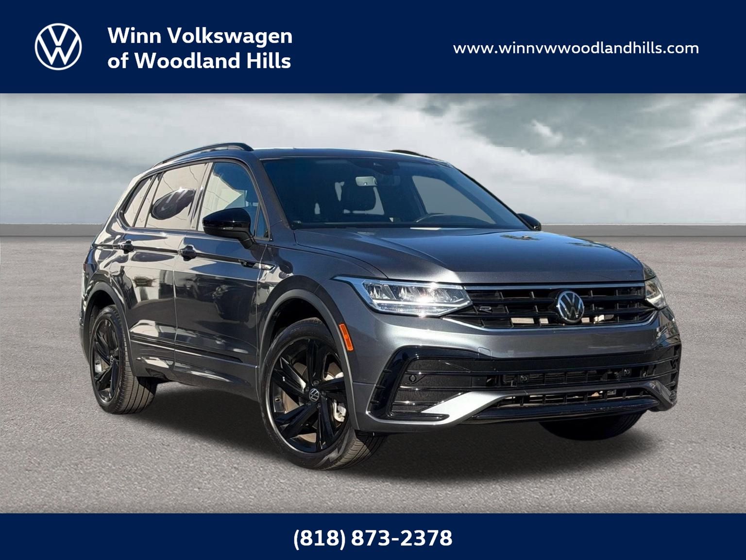 2023 Volkswagen Tiguan 2.0T SE R-Line Black
