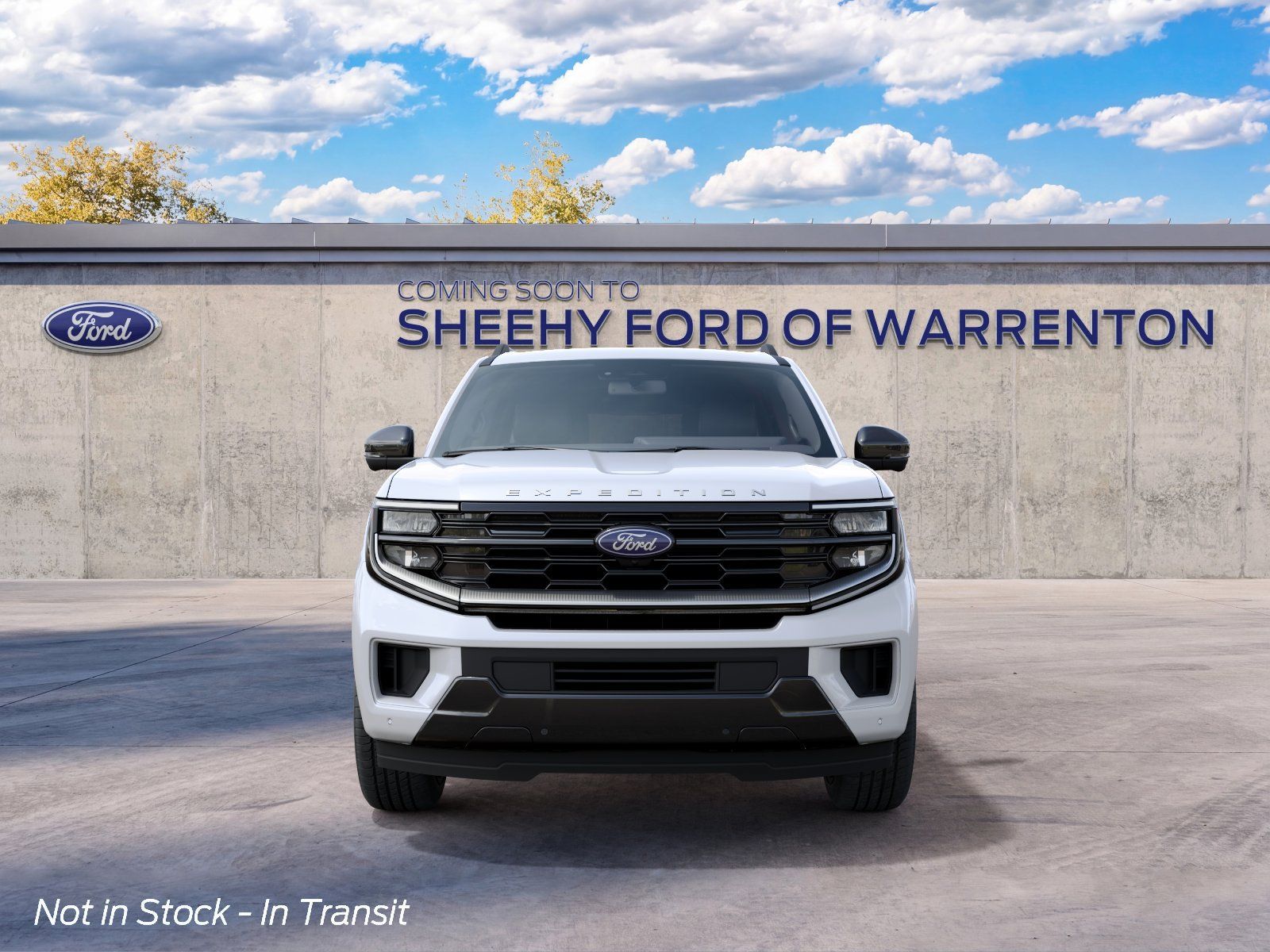 New 2027 Star White Metallic Tri-Coat Ford Platinum image 2