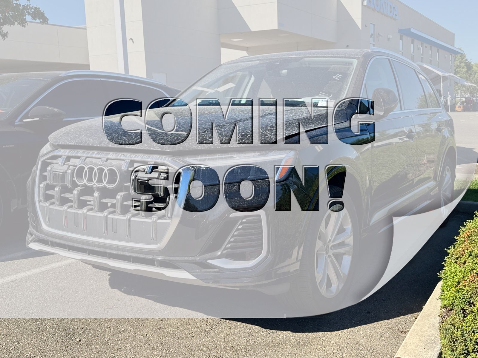 Black Metallic 2025 Audi Q7 SUV / Crossover All-Wheel Drive 8-Speed Automatic