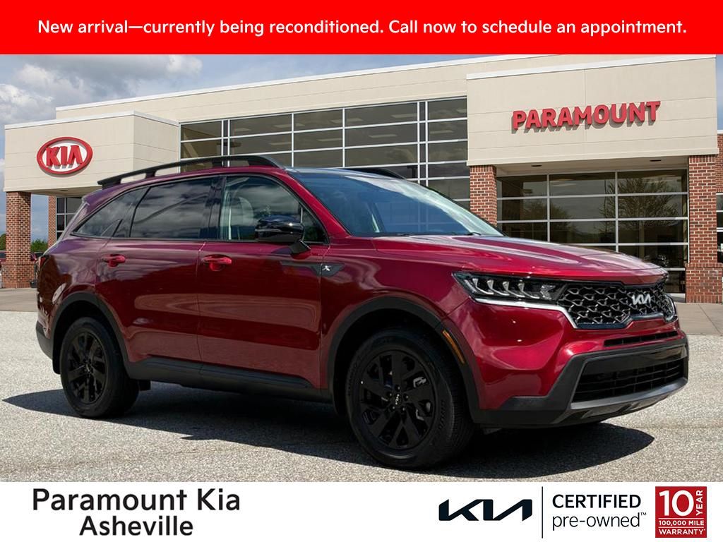 Passion Red 2023 Kia Sorento X-Line S AWD SUV / Crossover All-Wheel Drive 8-Speed Automatic
