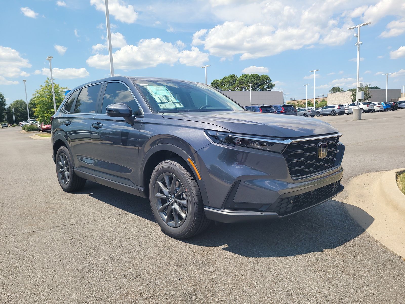 Meteorite Gray Metallic 2026 Honda CR-V SUV / Crossover All-Wheel Drive Continuously Variable Transmission