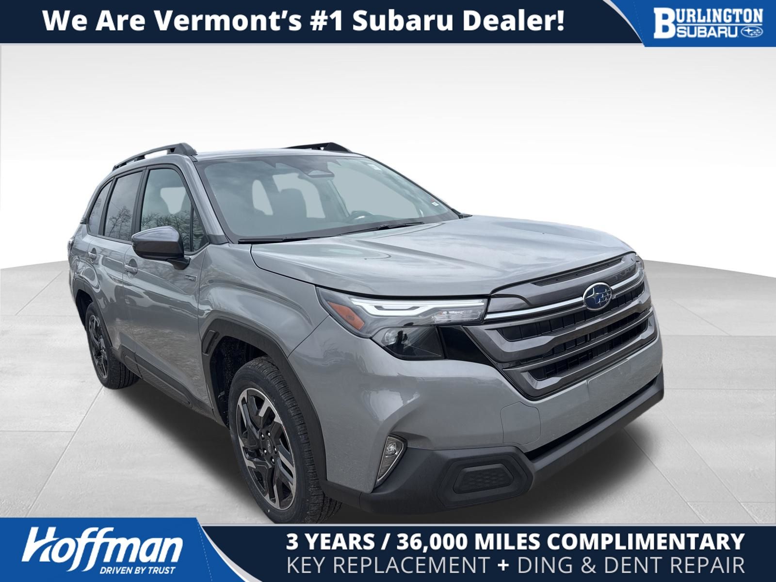 River Rock Pearl 2026 Subaru Forester Hybrid Premium AWD SUV / Crossover All-Wheel Drive Continuously Variable Transmission