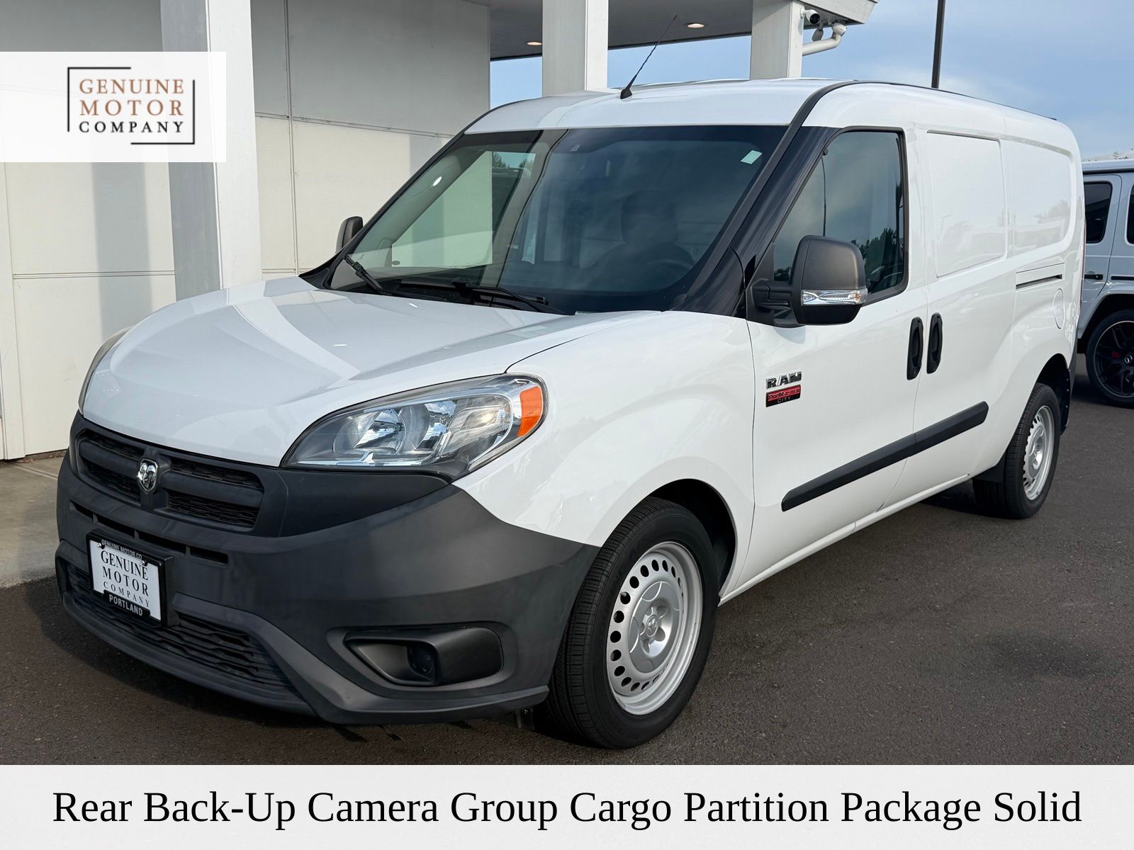 Bright White 2017 RAM ProMaster City Van Front-Wheel Drive 9-Speed Automatic