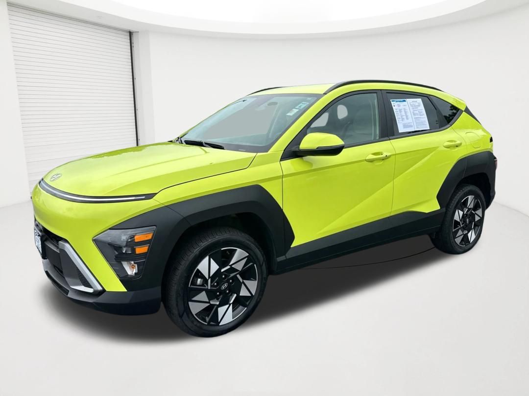 Neoteric Yellow 2025 Hyundai Kona SUV / Crossover All-Wheel Drive Continuously Variable Transmission