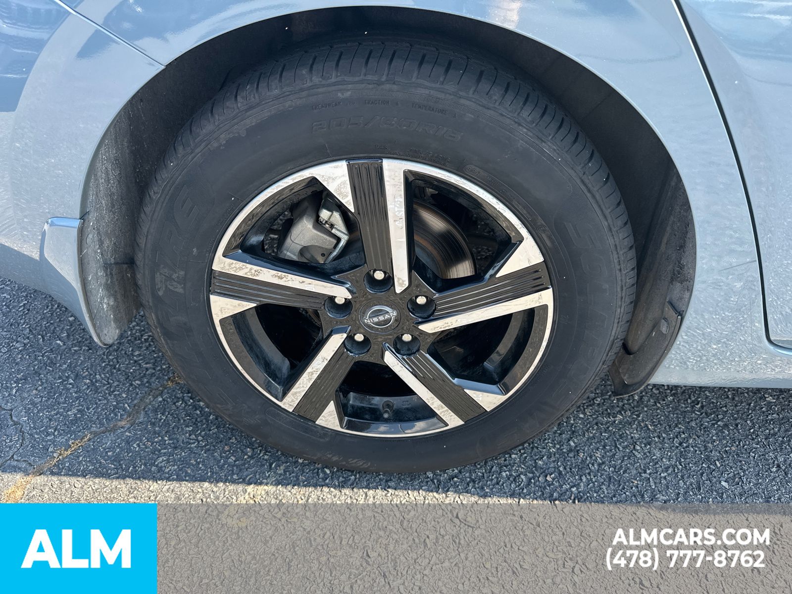 Used 2024 Atlantic Gray Metallic Nissan SV image 21