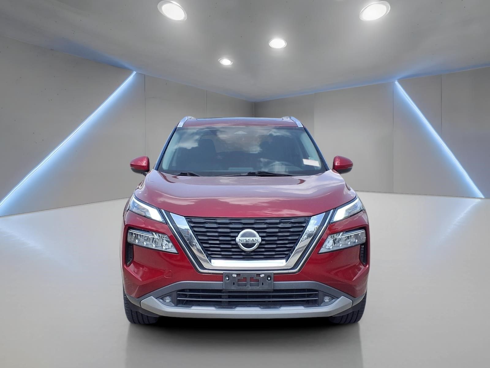 2021 Nissan Rogue SL Red at Central Houston Nissan