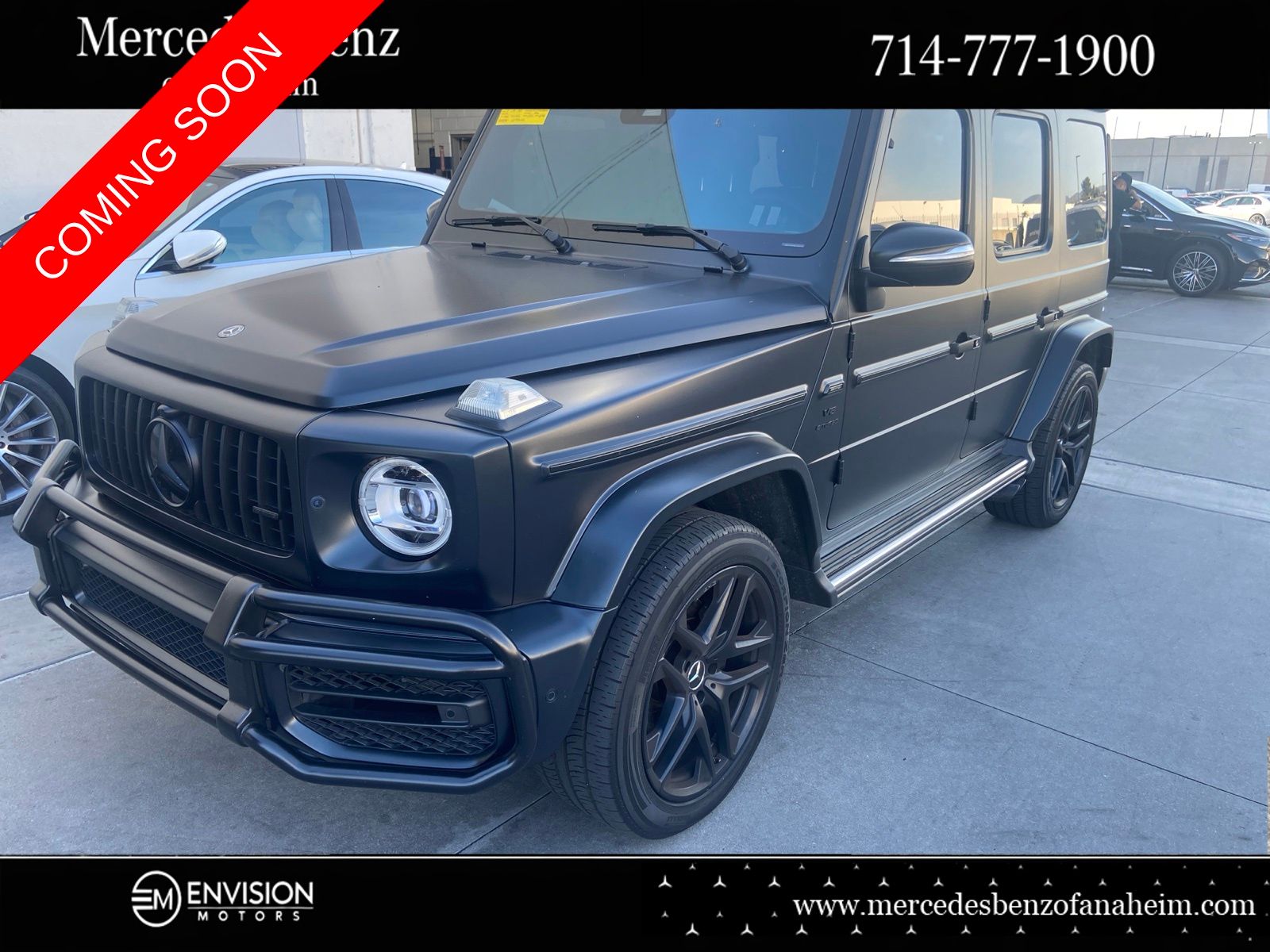 designo Night Black Magno 2020 Mercedes-Benz G-Class SUV / Crossover All-Wheel Drive 9-Speed Automatic
