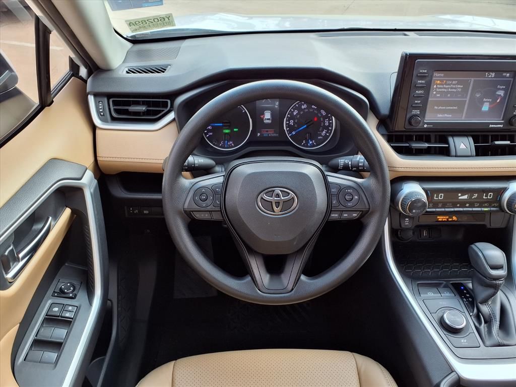 2021 Toyota RAV4 Hybrid XLE White at Don McGill Toyota