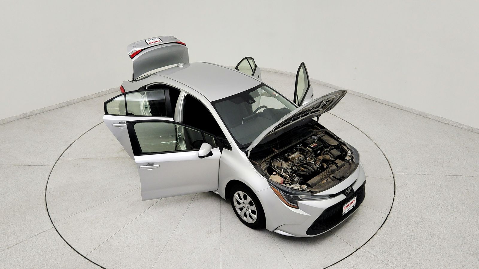 Used 2021 Silver Toyota LE image 21