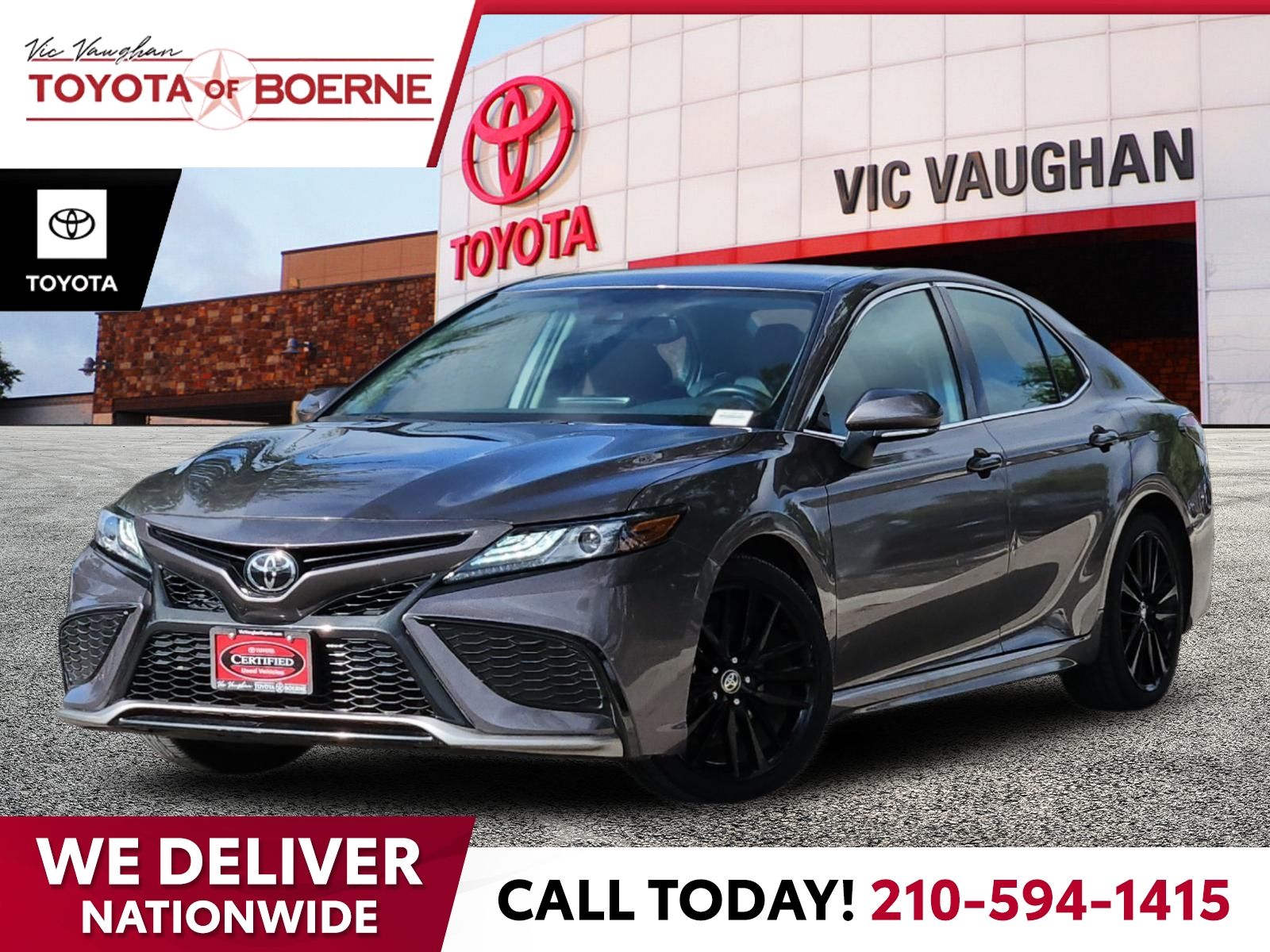 Predawn Gray Mica 2024 Toyota Camry Sedan Front-Wheel Drive 8-Speed Automatic