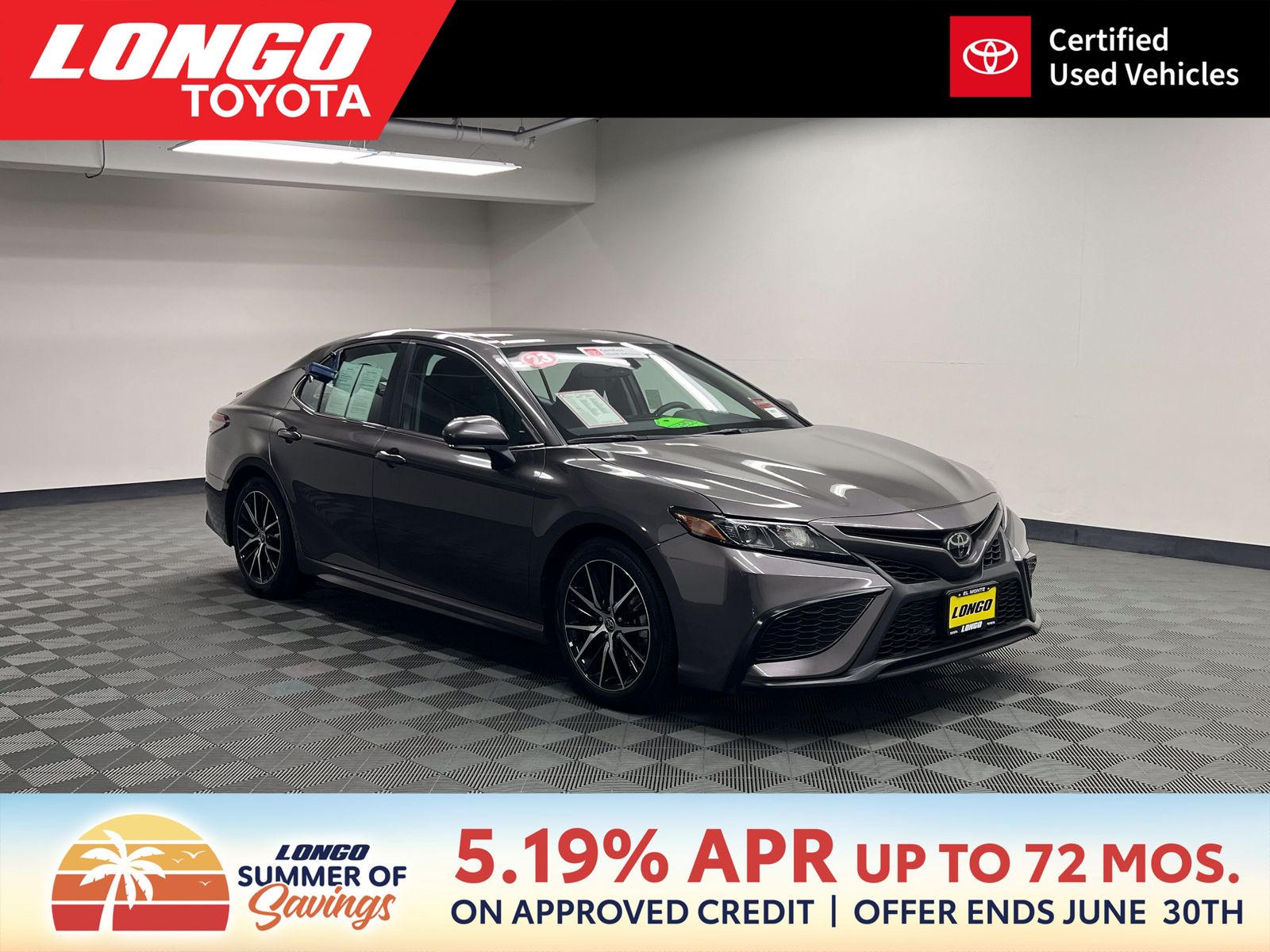 used 2023 Toyota Camry car, priced at $25,588