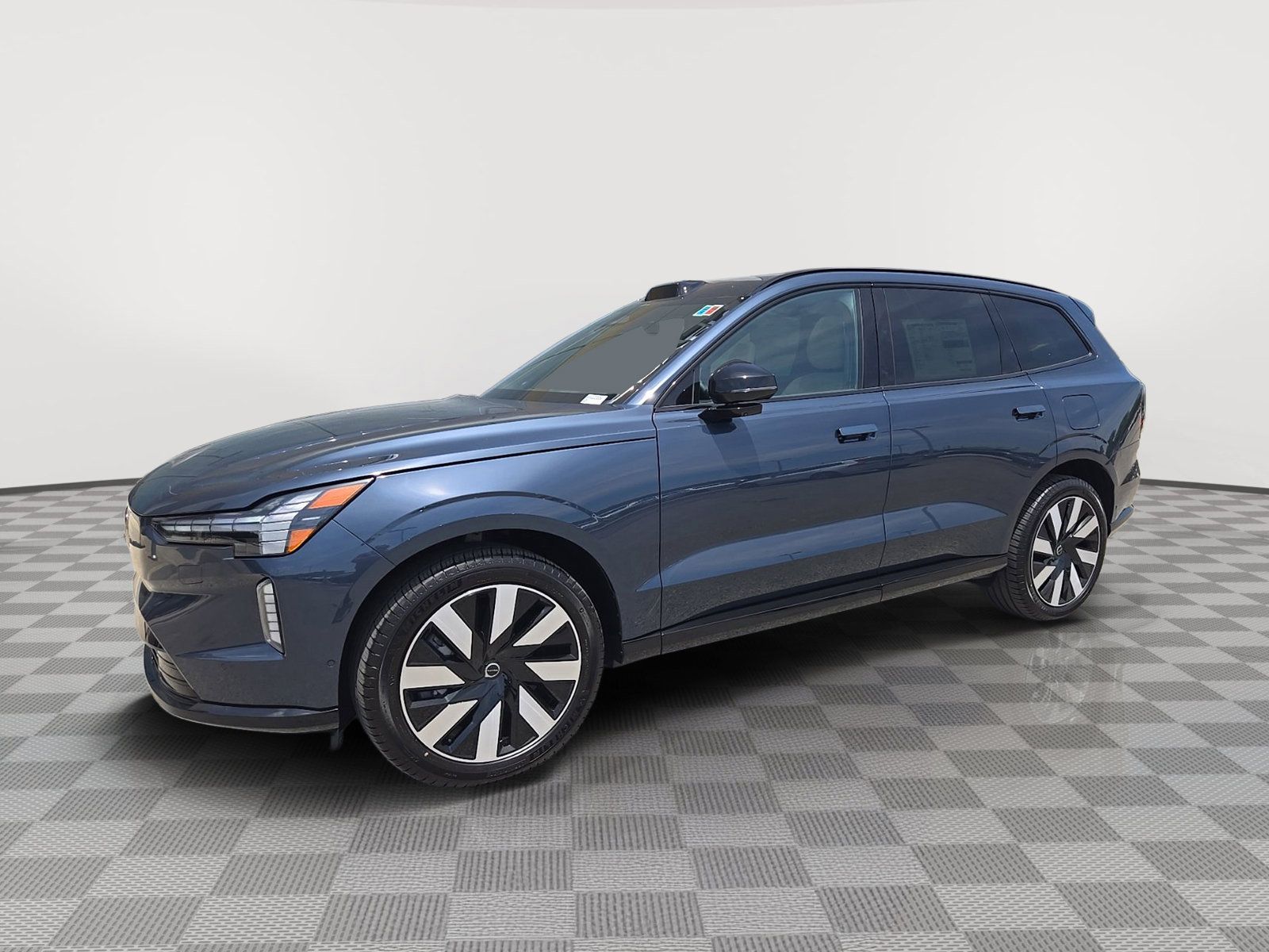 Denim Blue Metallic 2025 Volvo EX90 SUV / Crossover All-Wheel Drive 1-Speed Automatic