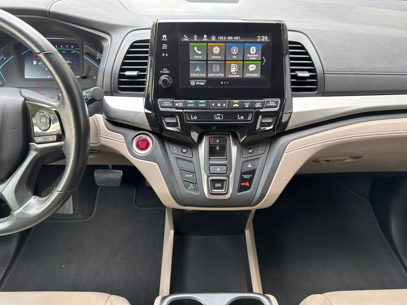 Used 2019 Deep Scarlet Pearl Honda EX-L image 13