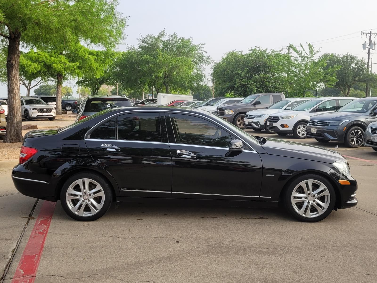 used 2012 Mercedes-Benz C-Class car, priced at $8,750