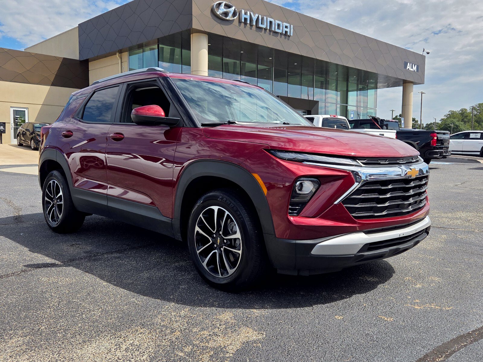Red (Crimson Metallic) 2025 Chevrolet Trailblazer SUV / Crossover Four-Wheel Drive 9-Speed Automatic