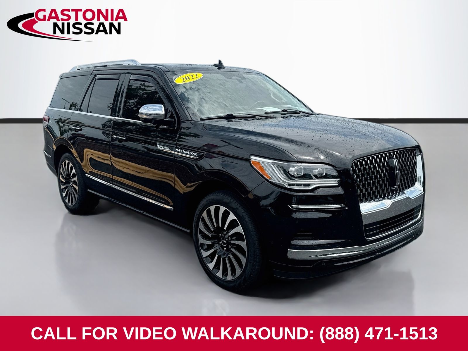 Black Metallic 2022 Lincoln Navigator SUV / Crossover Four-Wheel Drive Automatic