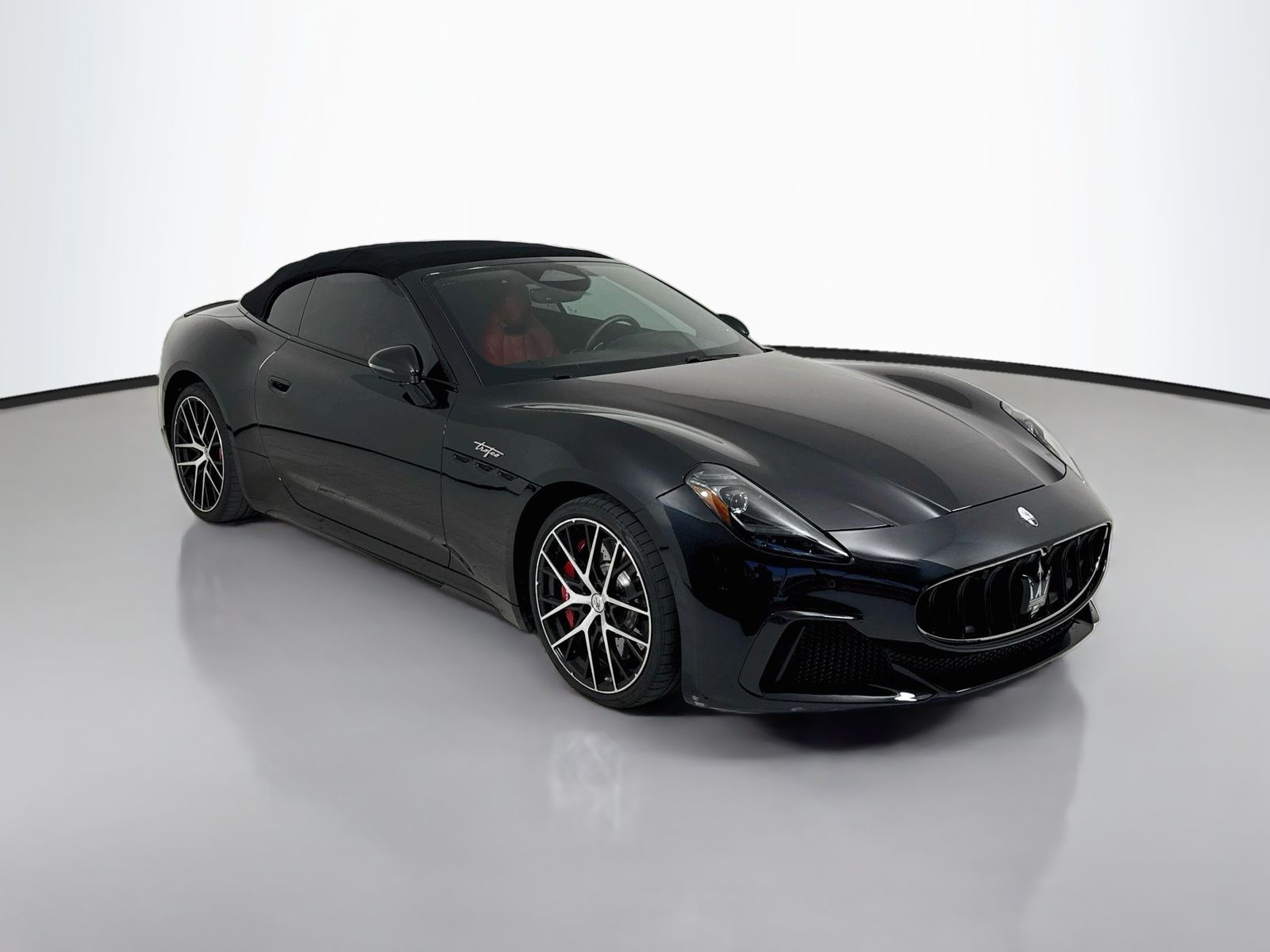 Nero Ribelle Metallic 2024 Maserati GranCabrio Convertible All-Wheel Drive 8-Speed Automatic